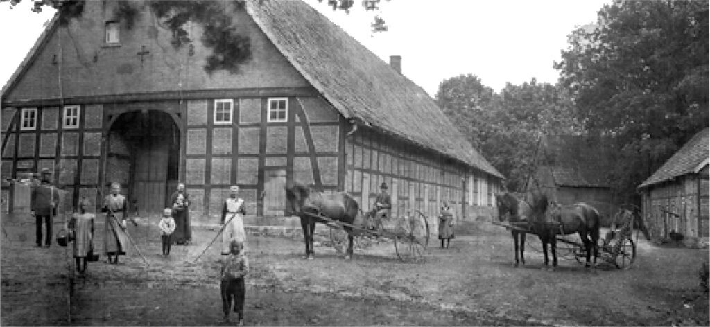 Oude boerenhoeve in het Emsland // Alte Bauernhof im Emsland ((c) Lensing & Robben 2019))